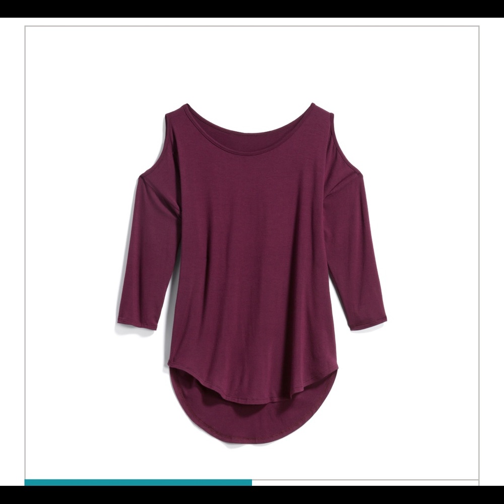 Stitch Fix 3 quarter sleeve with shoulder cut outs